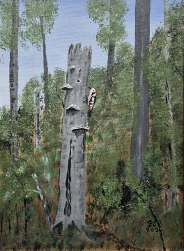 Velika dolina (Akril-platno - 40x30) Franc Smrkolj